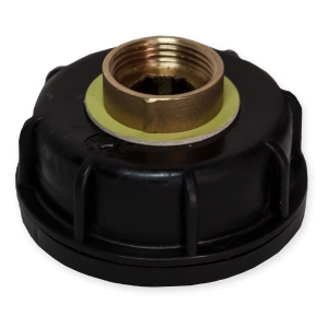 ADAPTER DO ZBIORNIKA 1000L  S60x6 wewnętrzny x 3/4" BSP wewnętrzny mosiężny